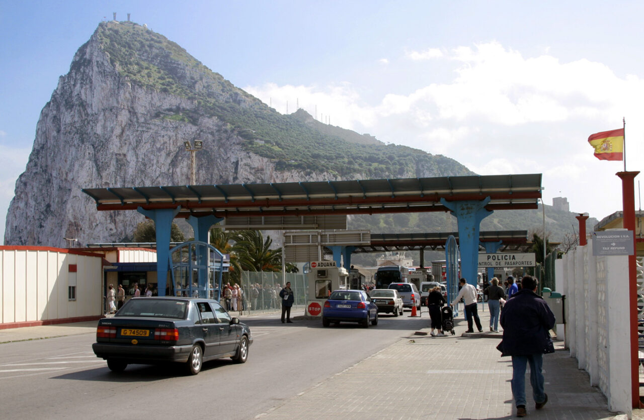 Cambios en la frontera entre España y Gibraltar.